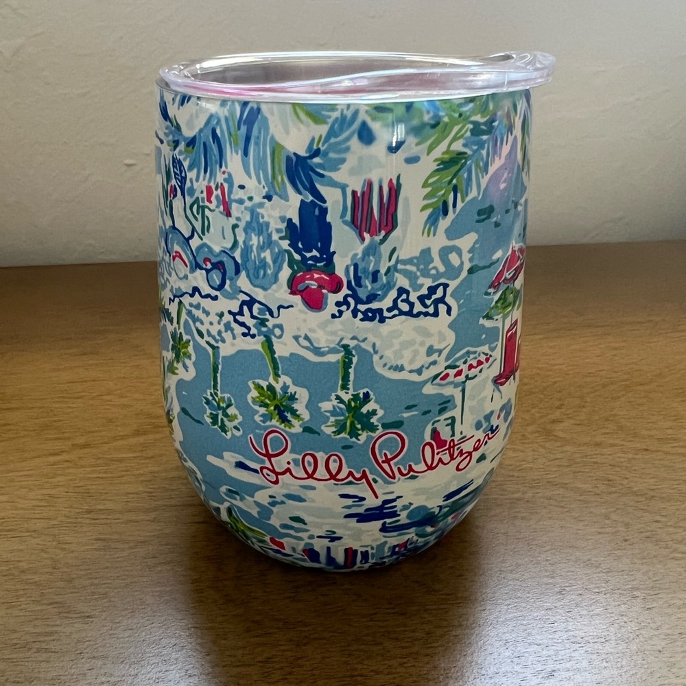 Lilly Pulitzer travel Tumblers